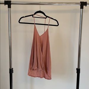 Pink tank top | silence and noise